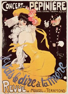 Poster per il Concert de la Pepiniere, 1902